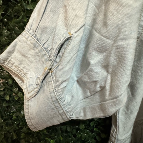 FREE PEOPLE Bailey Denim Shirt - Picture 12 of 14